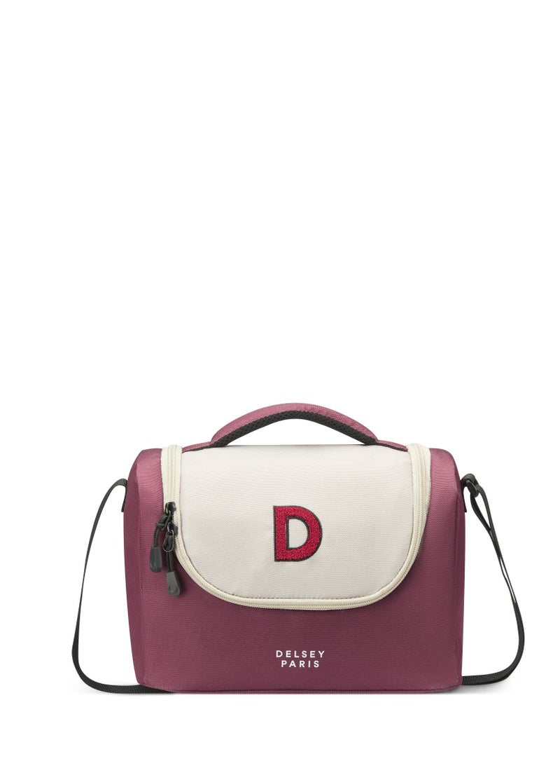 DELSEY Paris BTS Collection 2024 3-Piece Set Wheel School Bag + Lunch Bag + Pencil Case - Beige  - Image 5