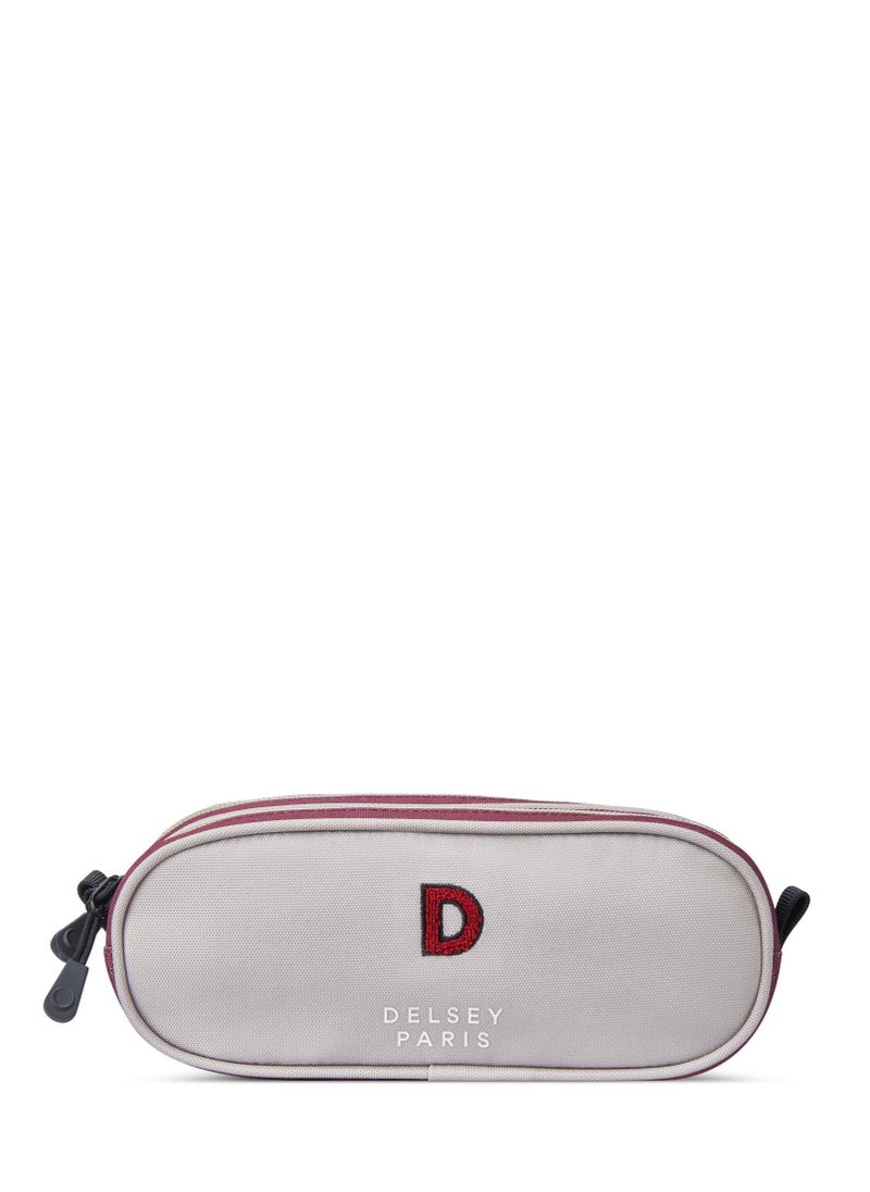 DELSEY Paris BTS Collection 2024 3-Piece Set Wheel School Bag + Lunch Bag + Pencil Case - Beige  - Image 2