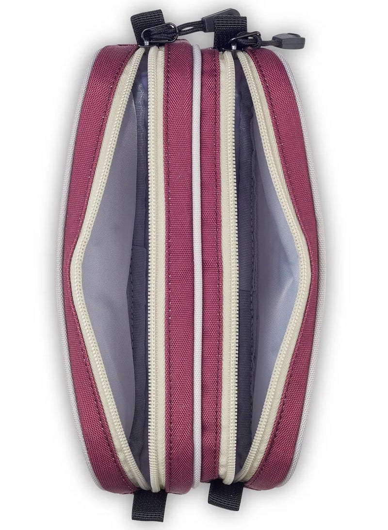 ديلسي _باريس حقيبة ظهر بعجلات من بي تي إس مجموعة  مكونة من  قطع مع حقيبة غداء وحافظة أقلام - بيج - Image 4