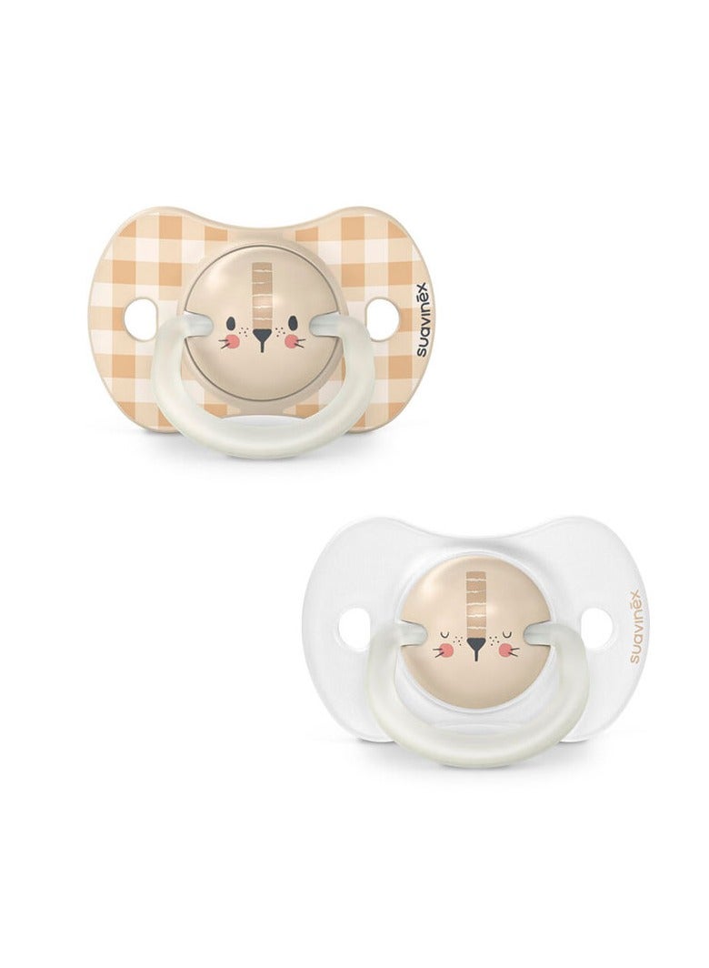 Suavinex Night Phy Soother S 0/6M 2U Lion L3 - Image 1