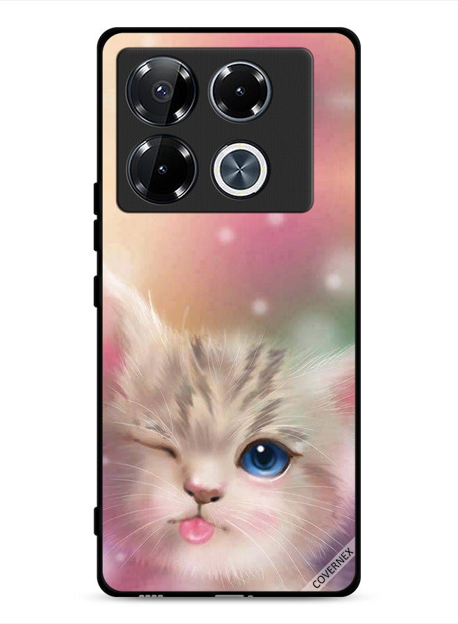 Covernex Infinix Note 40 Pro 5G Protective Case Cover Cute Cat - Image 1