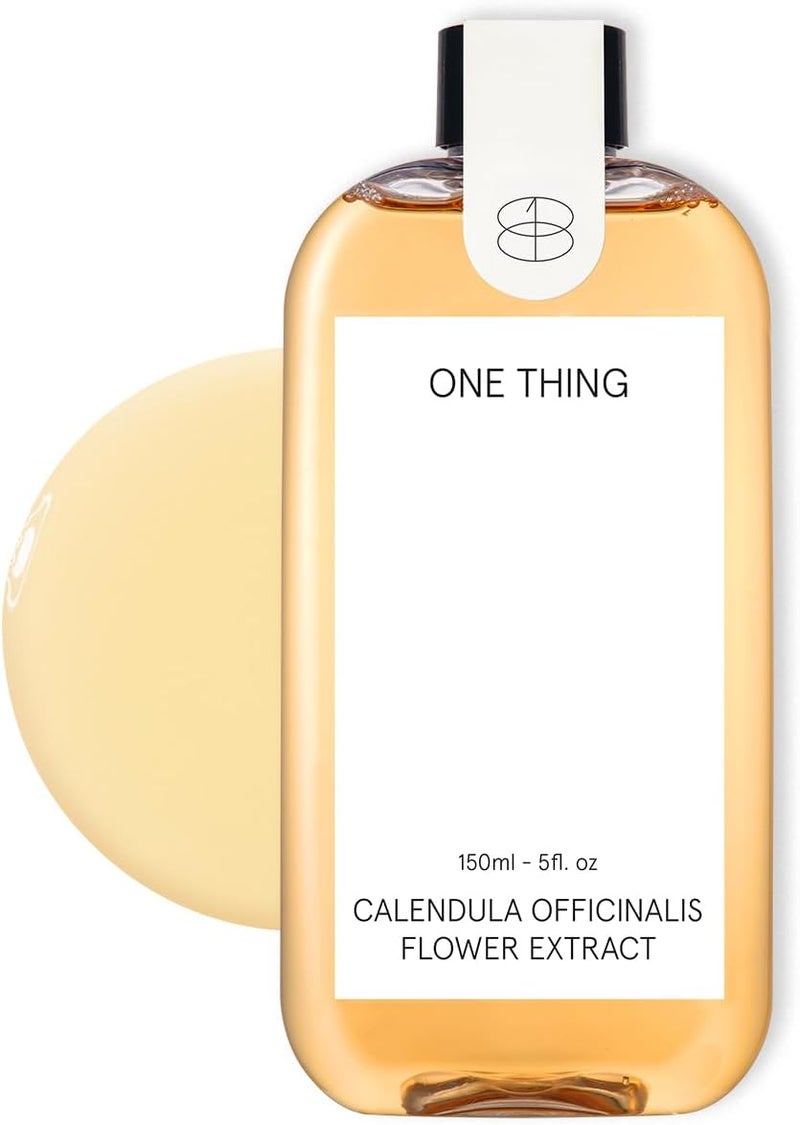 ONE THING Calendula Officinalis Flower Extract Toner 507 Fl Oz  Hydrating Soothing Vegan Facial Extracto Smooth Soft Sensitive Oily Acne Prone Skin Barrier Relief Sebum Control  Korean Skin Care