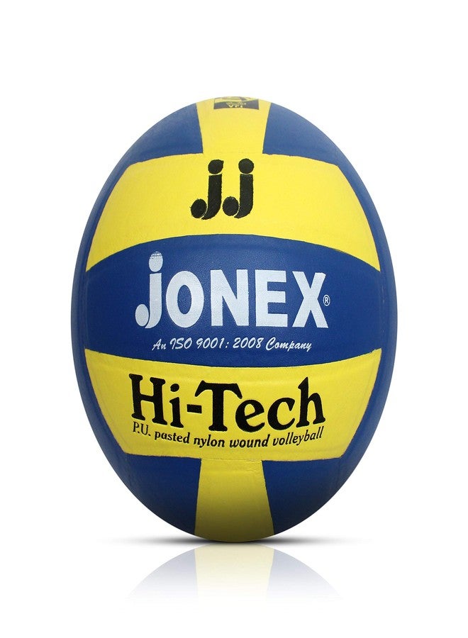 جونيكس كرة طائرة JJ Jonex HITECH، مقاس 4، لون أزرق - Image 1