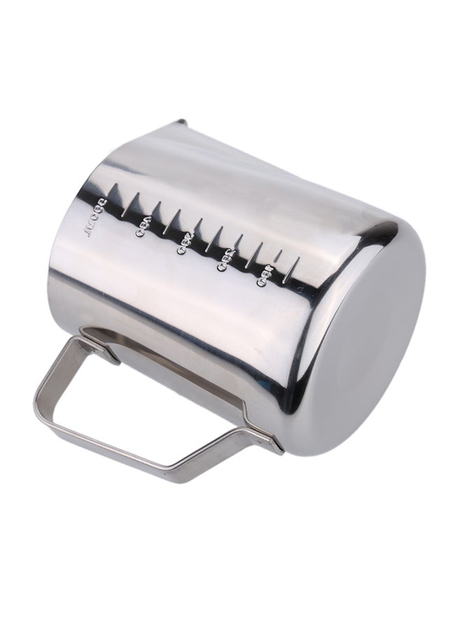 كوب قياس رغوة الحليب من الستانلس ستيل طراز H15954S فضي 10.5 x 7.5 x 9سم - Image 5