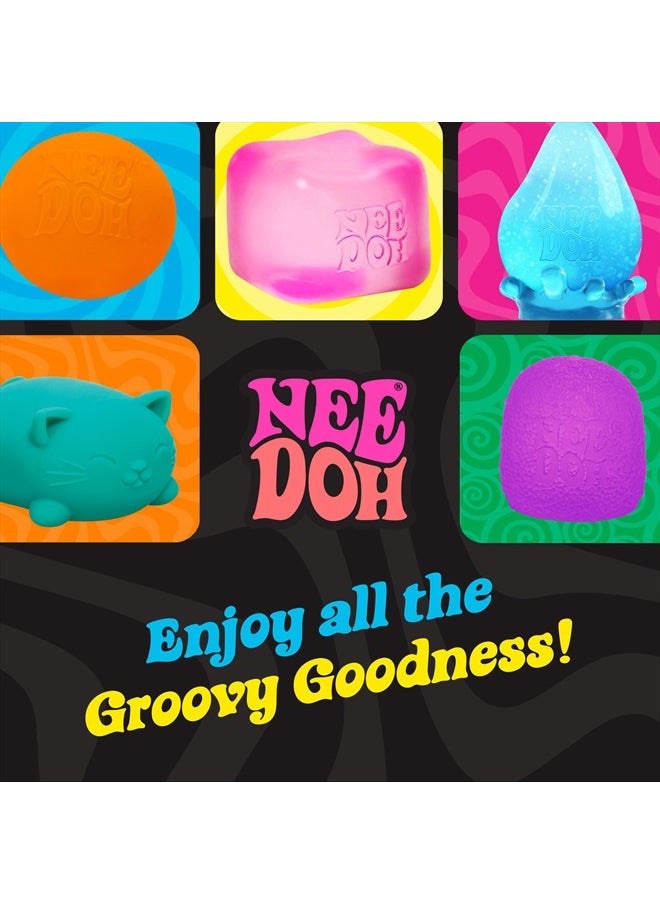 Schylling - NeeDoh Gumdrop - Textured Sensory Toy with Super Solid Squish - 2.5" Tall - Colors May Vary (Pack of 1) - Image 1