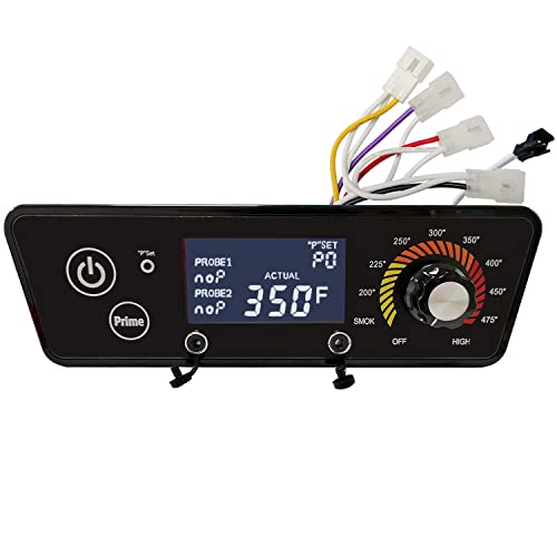 FCCUM Digital Thermostat Control Board Replacement for Pit Boss Wood Pellet Grills, BBQ Temperature Controller, Compatible with Pitboss P7-340/540/700/1000 with LCD Display - Image 1