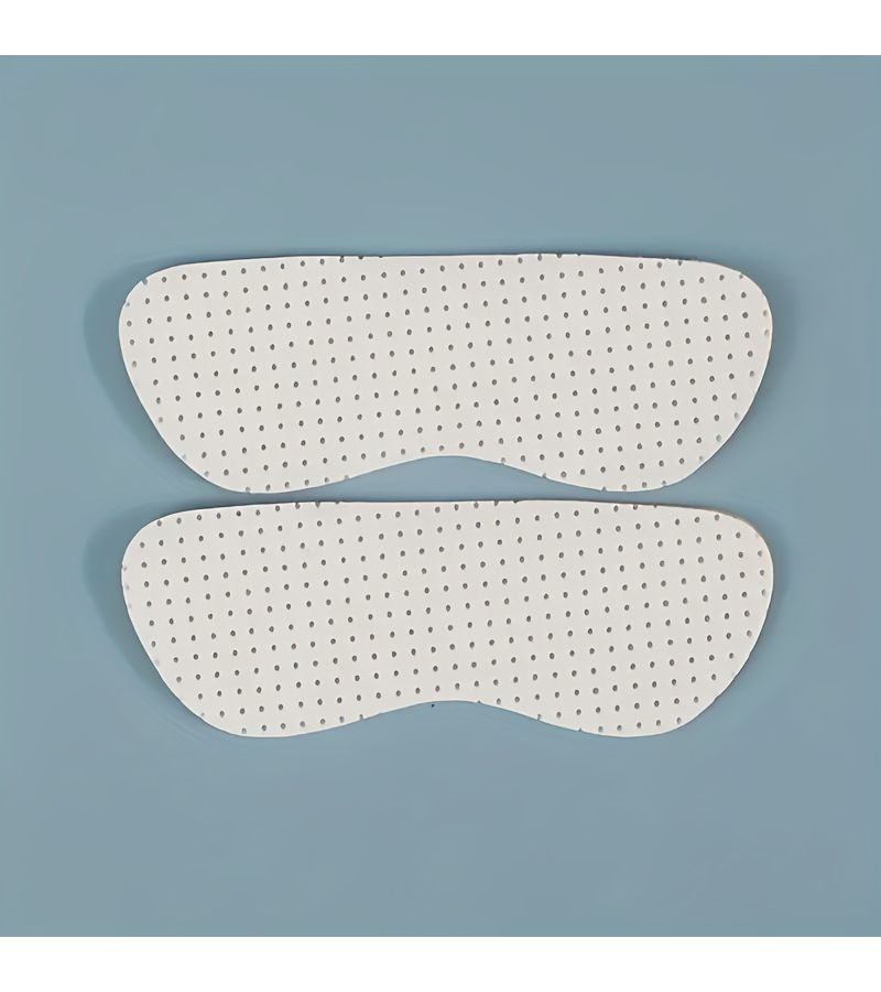 White Heel Grips 6 Pairs Shock Absorbing Insoles for High Heels Sneakers Men Women - Image 5