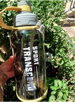 Generic 2-Liter Lightweight Water Bottle with Straw – Leak-Proof Travel Essential  - Image 1
