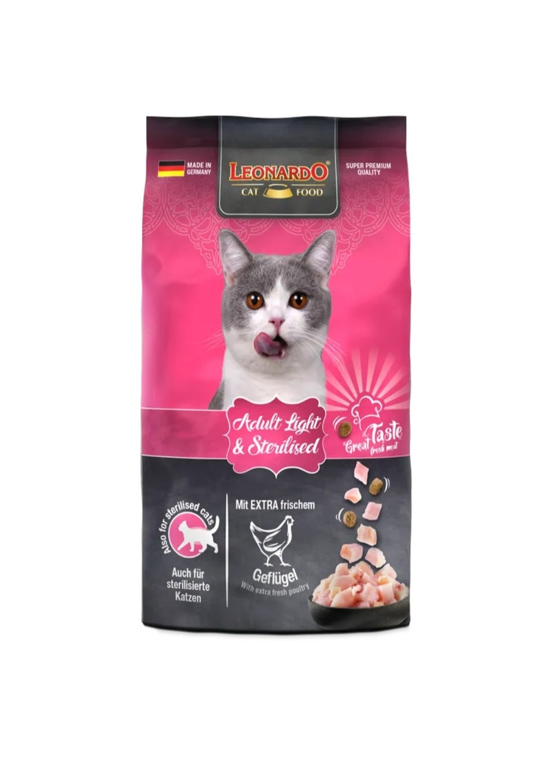 Leonardo Leonardo Adult Light & Sterilised Poultry 300g 