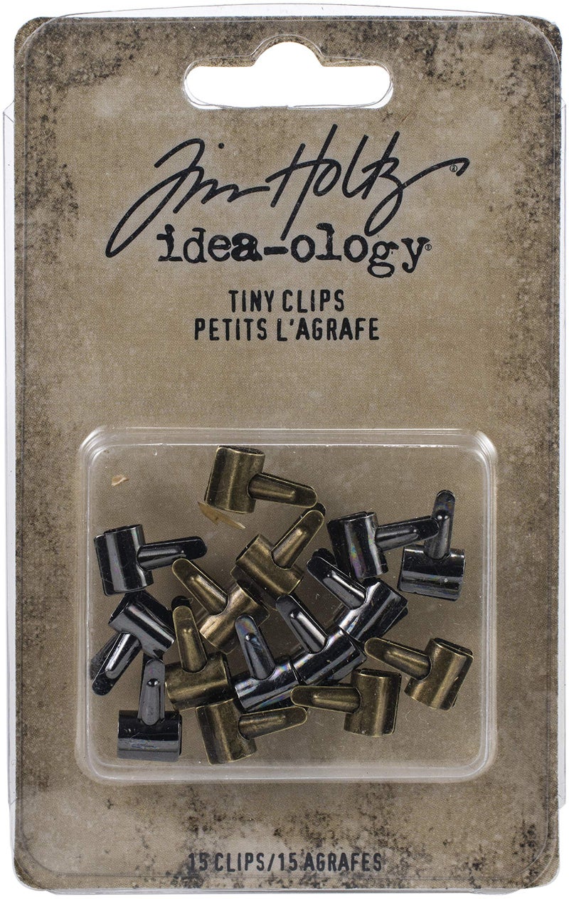 Tim Holtz Idea-ology TINY CLIPS IDEA-OLOG 15/PKG - Image 4