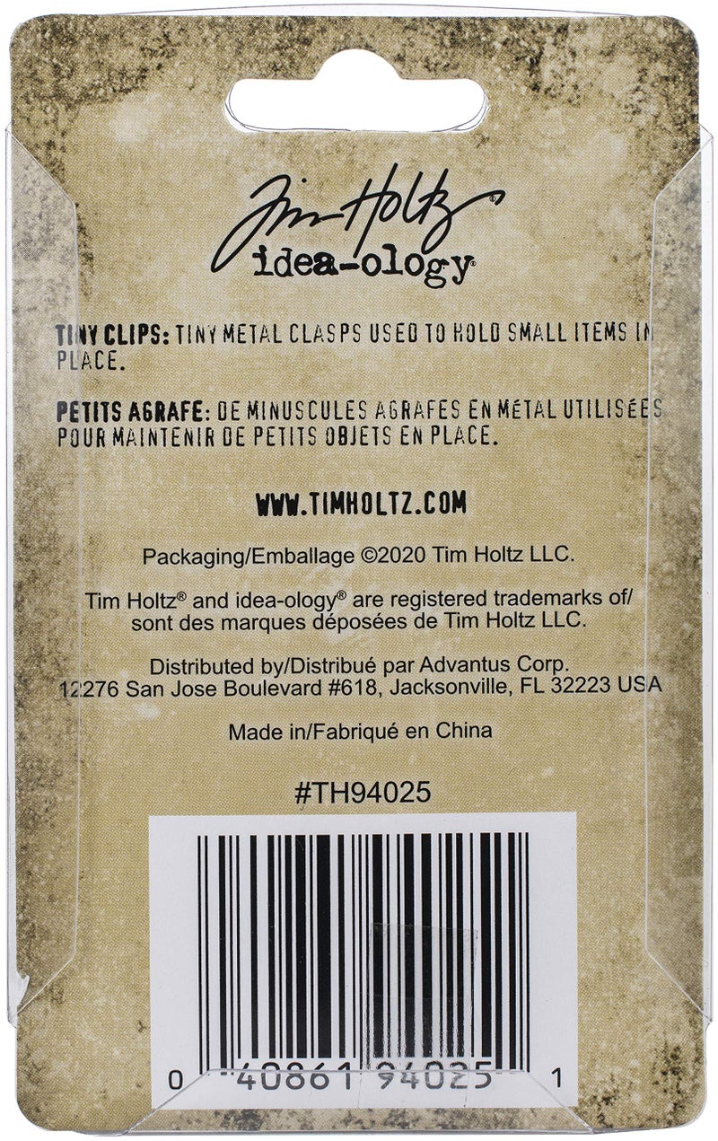 Tim Holtz Idea-ology TINY CLIPS IDEA-OLOG 15/PKG - Image 2