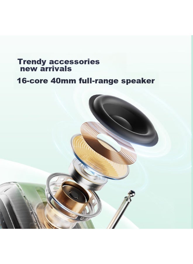 Divoom Bluetooth Speaker With Lyrics Album, Retro Mini Tv, Desktop Electronic Photo Frame, Portable Mini Speaker, Bedside Sleep Aid, White Noise Alarm Clock, Radio, Multifunctional Gift - Image 3