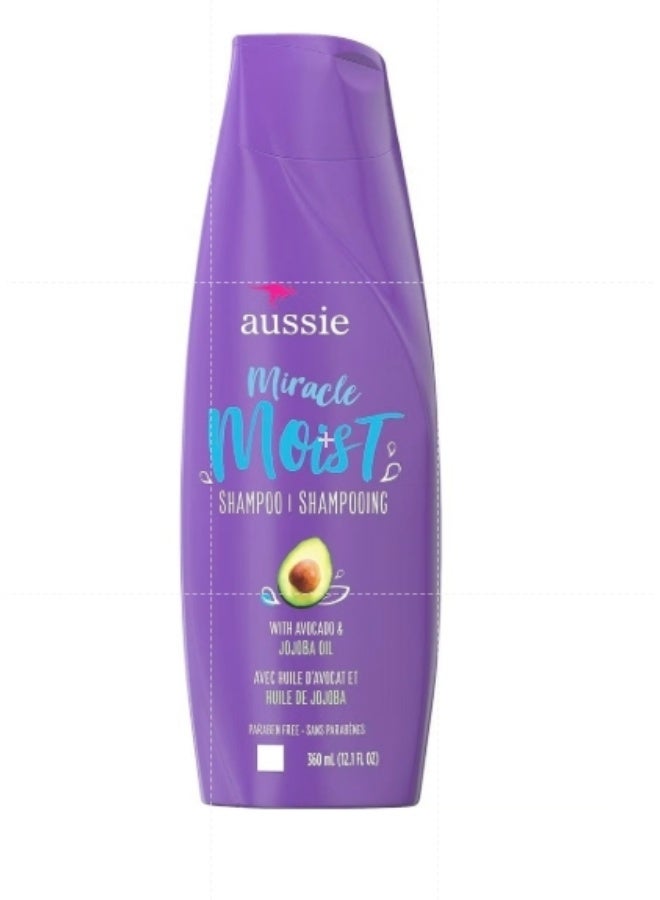 شامبو مرطب ميراكل بالأفوكادو وزيت الجوجوبا الأسترالي 360 مل