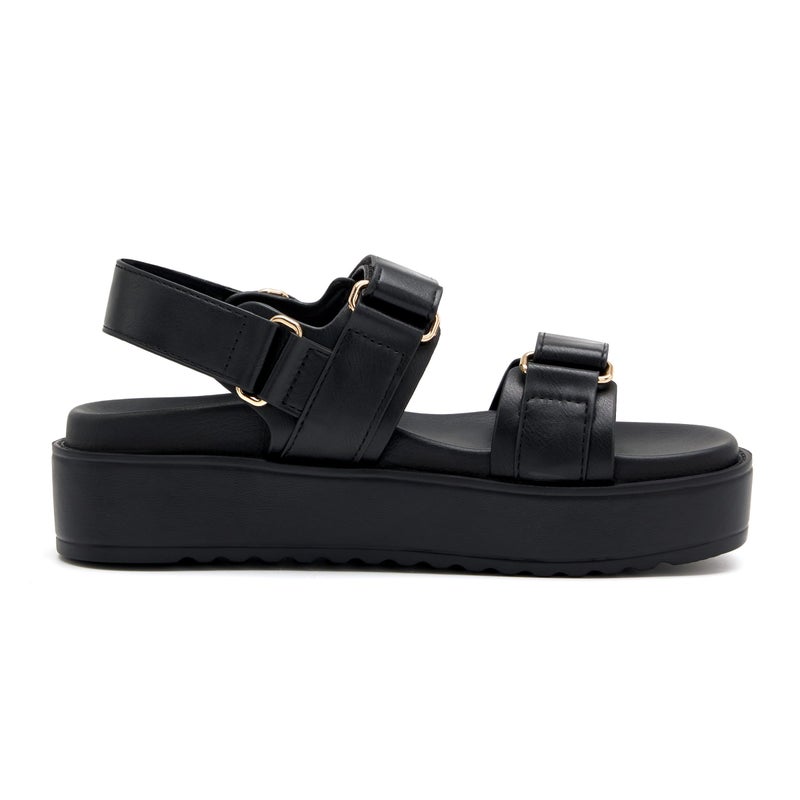 vodvob Womens Platform Sandals with Adjustable Straps Soft Cushioned Footbed 1.6" Heel height Summer Slides for Office/Beach/Daily Outfits - Image 2