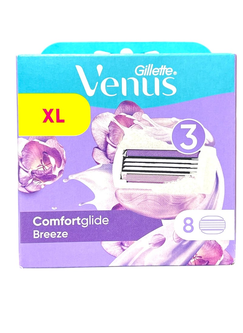 Venus ComfortGlide Spa Breeze Razor Blades Women, Pack of 8 - pzsku/Z97D2044D7C60BFFDC237Z/45/_/1738425609/33a687dd-708a-4b85-87d5-56c701cb8a90