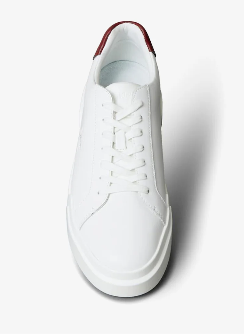 كالفن كلاين جينز حذاء رياضي برباط وطراز منخفض