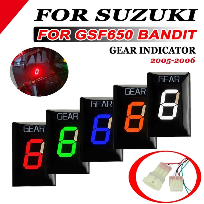 DEMULAX Gear Indicator for Suzuki GSF650 Bandit - Image 5