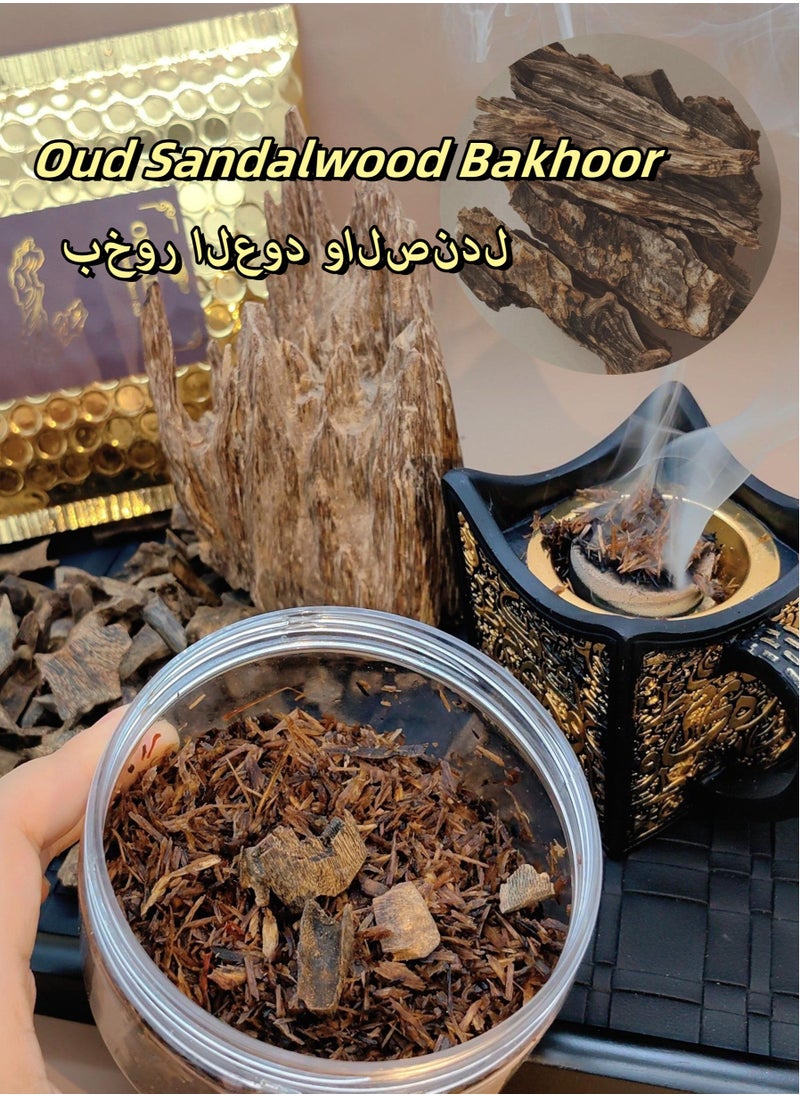 OUDALSOUD - OUD/Agarwood Bakhoor Incense/80G - Image 1