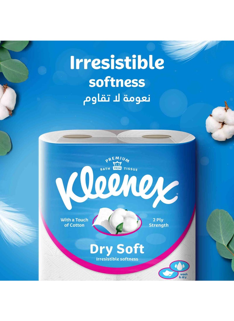 Kleenex - Extra Dry Toilet Paper 140 Sheets Pack of 12 - Image 1