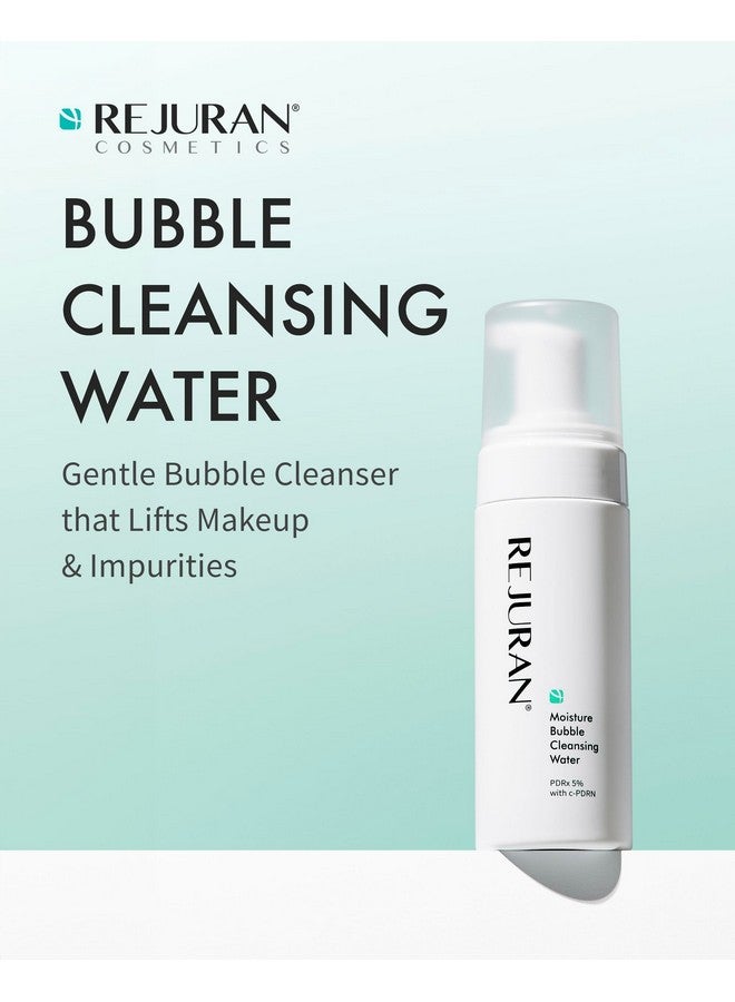 REJURAN® Moisture Bubble Cleansing Water, c-PDRN® - Facial Foaming Cleanser with PDRx, pH-Balanced and Hydrating, Micellar Water for Makeup Removal, Korean Skin Care (5.07 fl oz) - Image 2