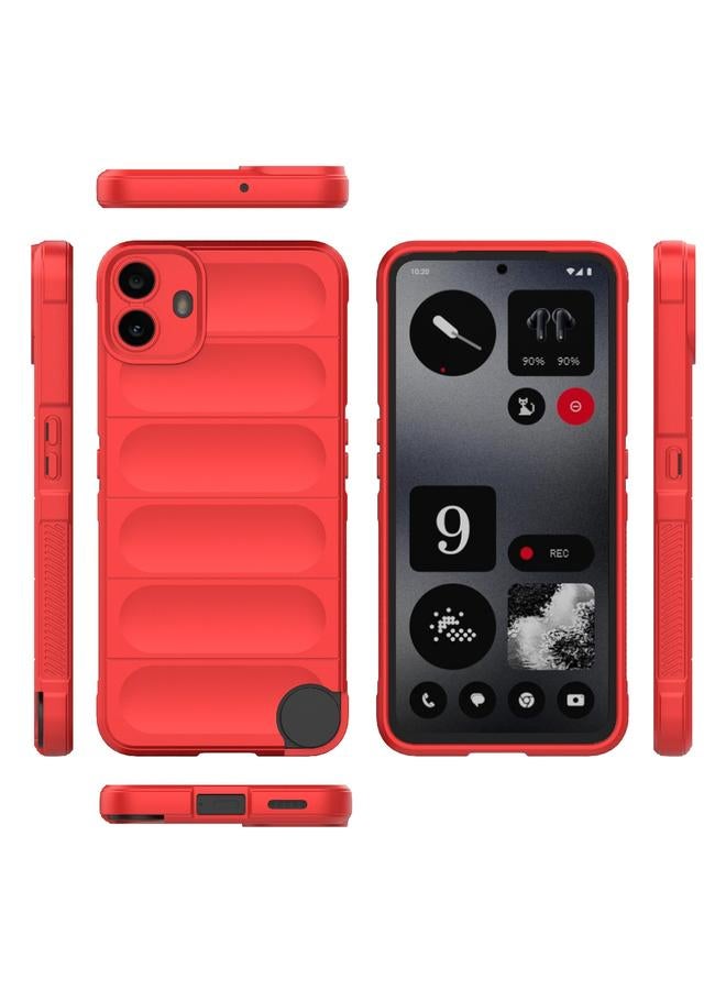 S-TOP Case For Nothing CMF Phone 1 Magic Shield TPU + Flannel Phone Case - Image 3