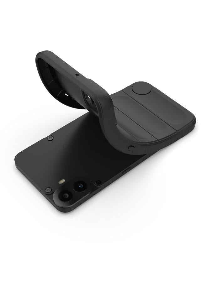 S-TOP Case For Nothing CMF Phone 1 Magic Shield TPU + Flannel Phone Case - Image 4