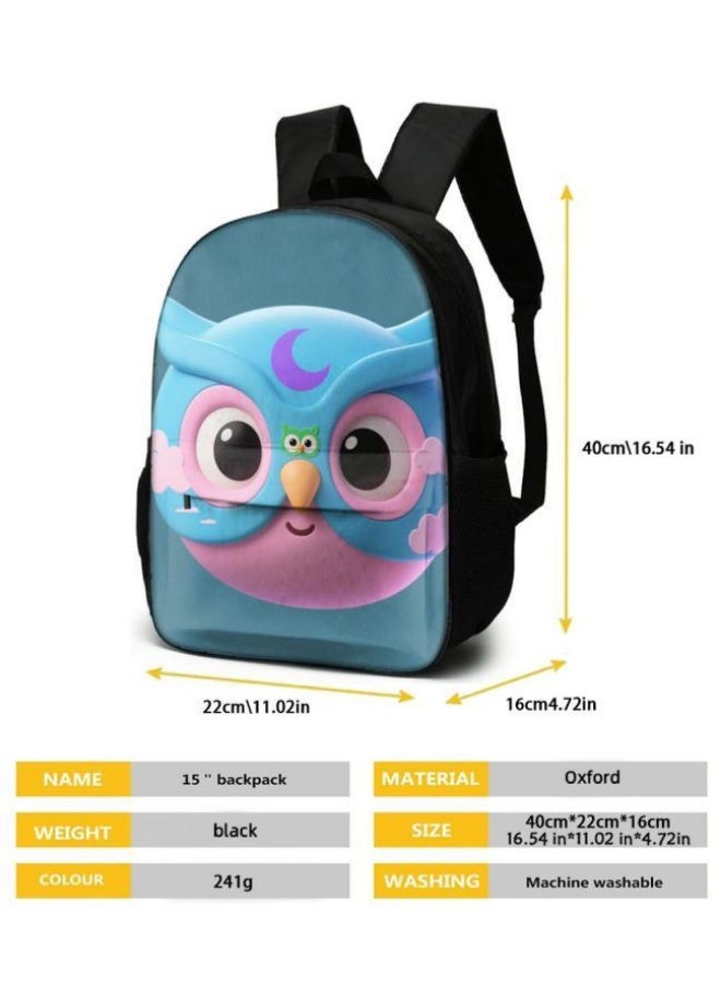 Bright Li Fire Unlock the new fashion of childish fun! Three-piece set of bags, cartoon elements for children and teenagers (students, children, friends' outings, mountain climbing, schooling, etc. can be used) - 6 - Image 5