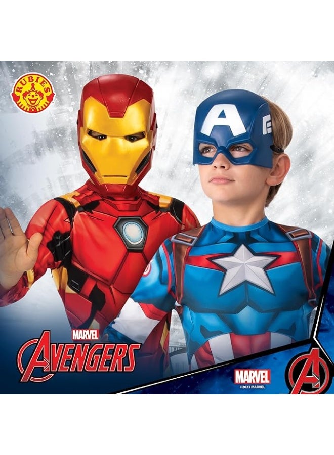 روبيز آيرون مان الفاخر  للأعمار من 3-4 سنوات ، مقاس S (ارتفاع 104 سم) - Image 2