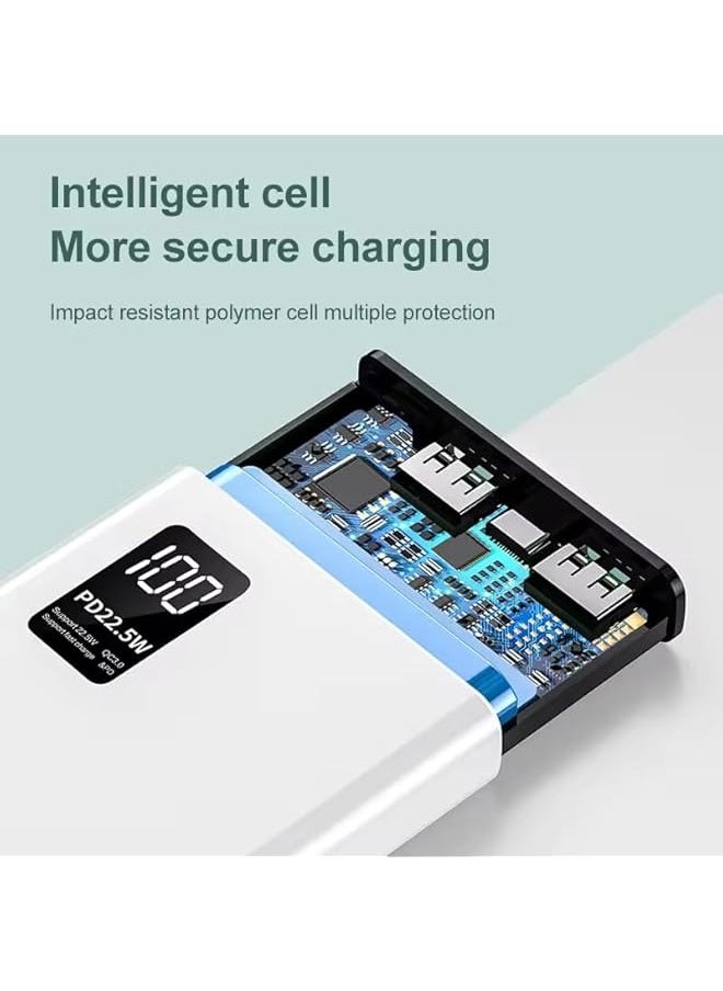 Power Bank, 20000mAh Fast Charging Portable Charger, 22.5W Powerbank with USB C Input & Output