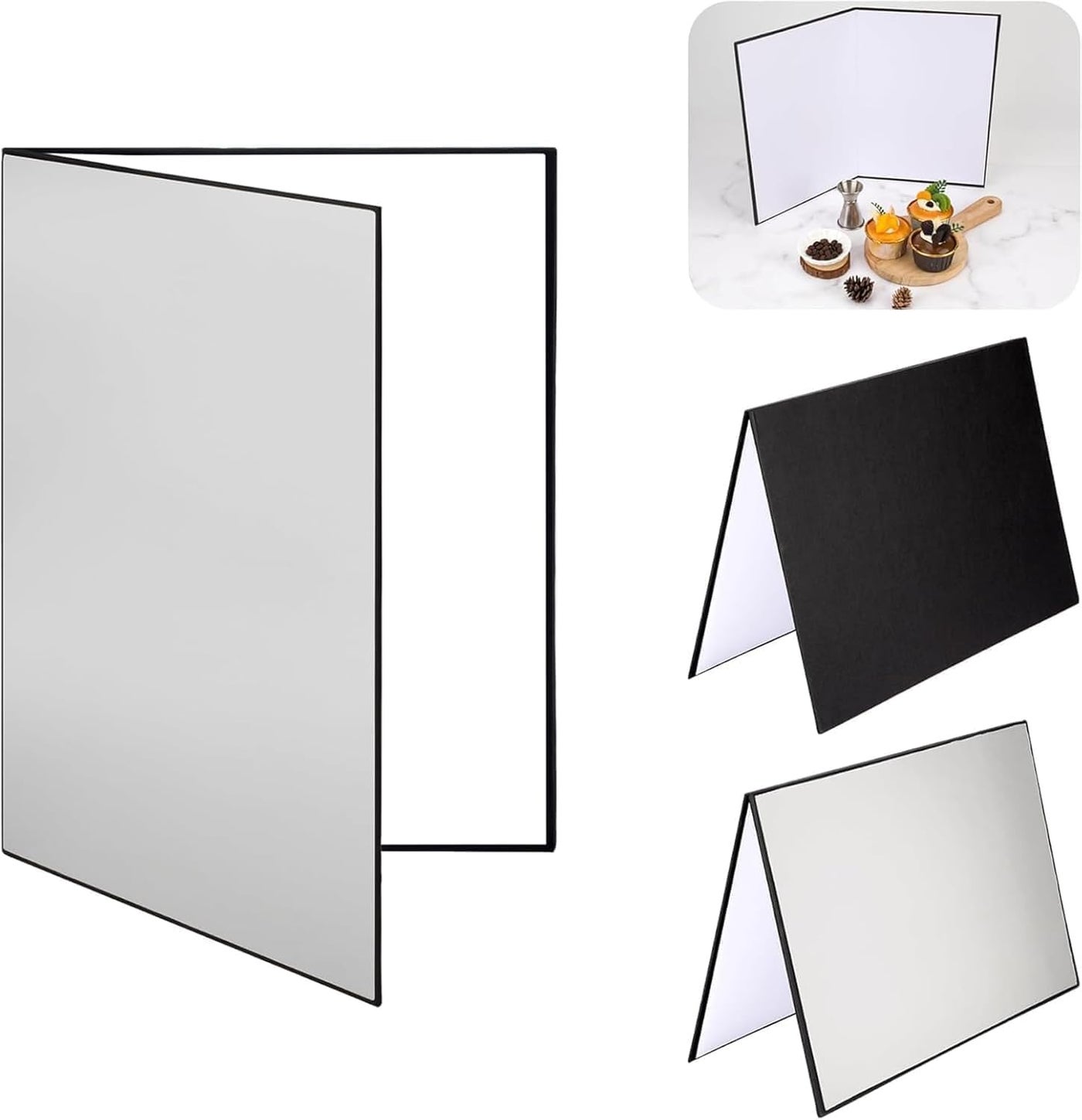 شيكابود Chicabode 3-in-1 Light Reflector And A4 Folding Photography Diffuser