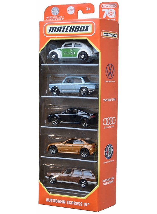MATCHBOX Matchbox Autobanh Express IV, 5 Pack  - Image 1