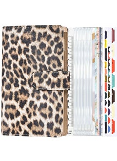 Leopard Print-rice Brown (gold Foil Budget Card 24 April Plan 14 Horizontal Line 45 Ruler 1 Zipper Bag 8 8 Labels 2 Bronzing Plan Sticker 4)