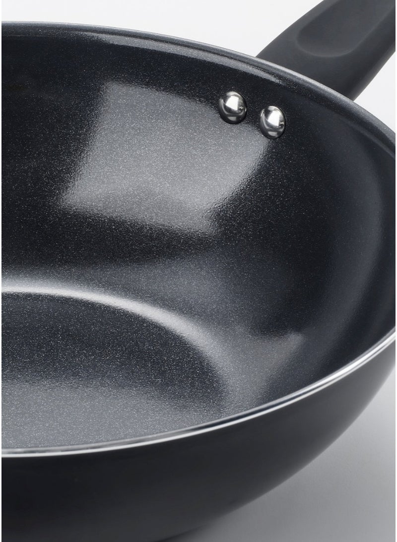 ووك مع غطاء بطبقة غير لاصقة - أسود - Image 4