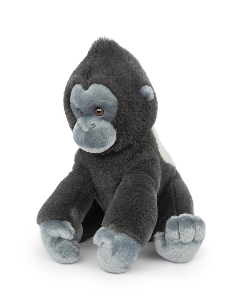 Fahlo Tracking Plush | Includes 12" Plush, Interactive 3D Tracking Map, and Wildlife Conservation Support | Eco-Friendly & Safe for All Ages | (Gorilla) - Image 1