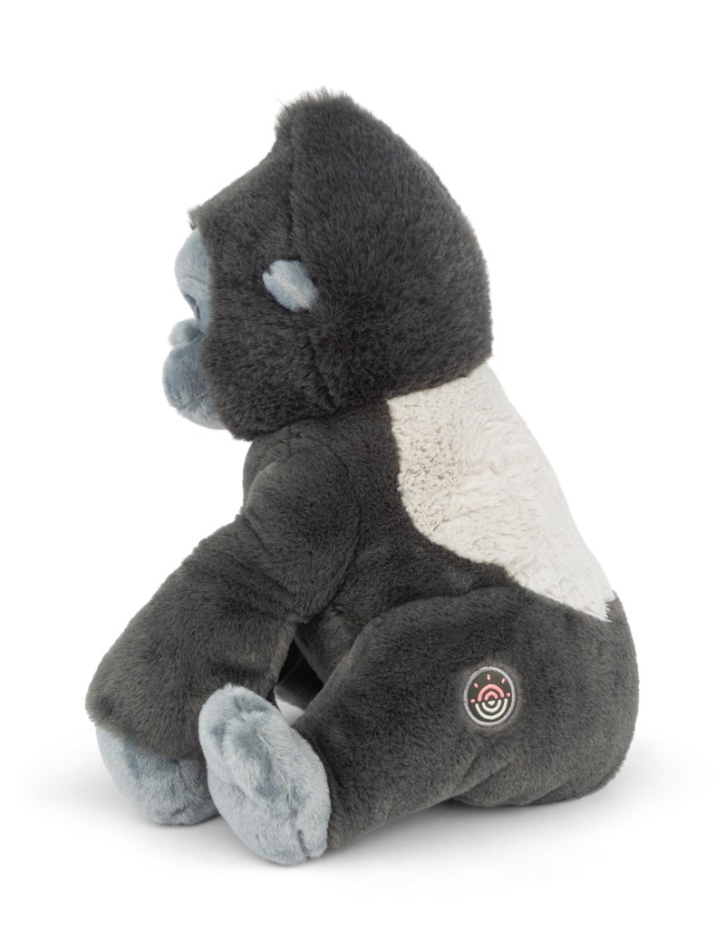 Fahlo Tracking Plush | Includes 12" Plush, Interactive 3D Tracking Map, and Wildlife Conservation Support | Eco-Friendly & Safe for All Ages | (Gorilla) - Image 3