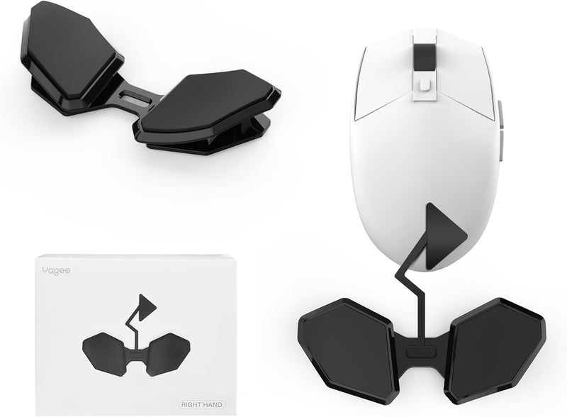 YaGee Mouse Wrist Rest 3.0, Ergonomic Right-Handed Gaming Support, Attaches to Mice for Smooth Gliding, Anti-Fatigue & Carpal Tunnel Relief for Esports, Coding and Computer Users - Image 1