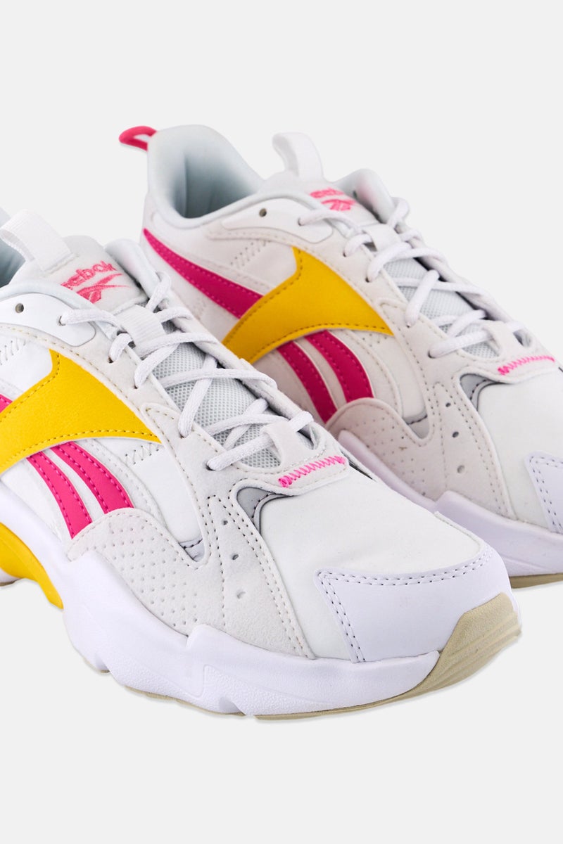 Reebok Women Reebok Turbo Restyle Lace Up Running Shoe, Multicolor  - Image 4