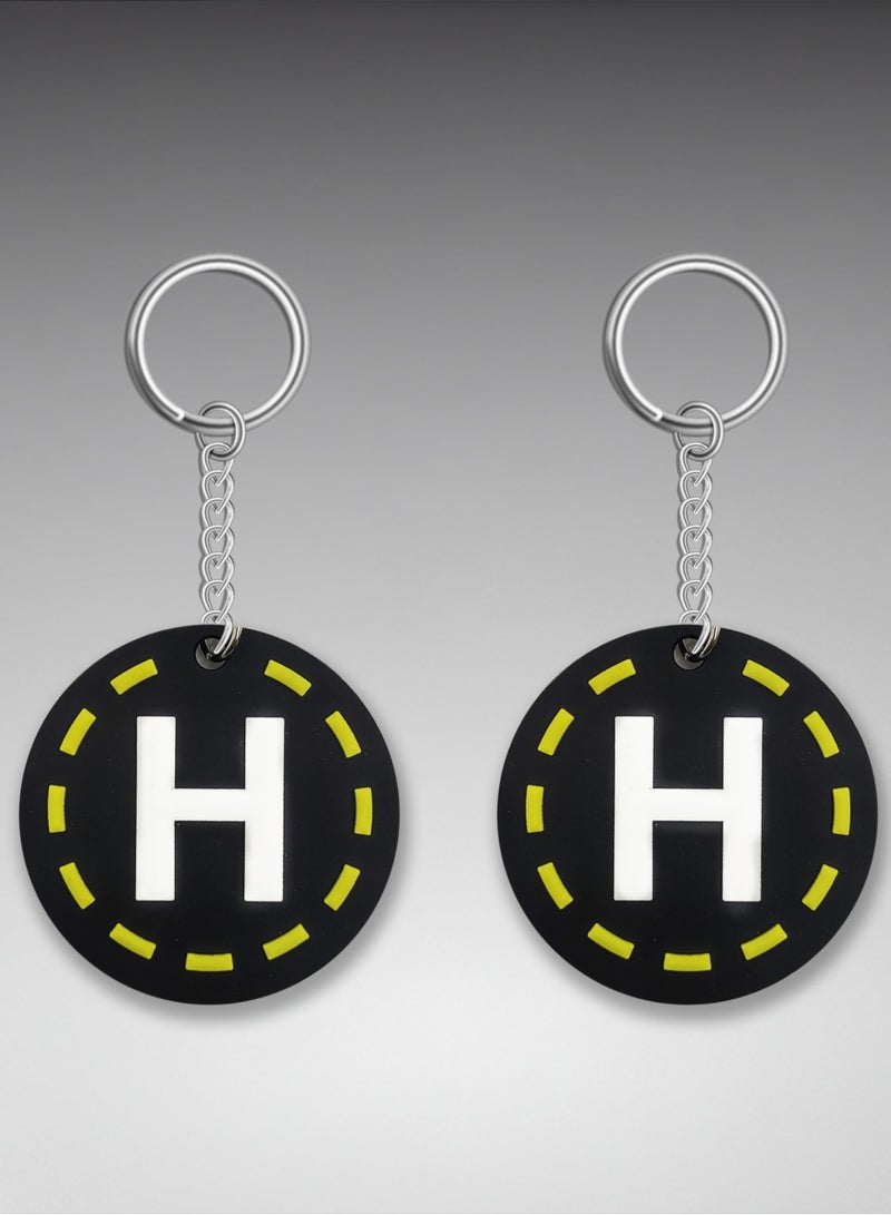 فايتر جيفتس مهبط طائرات الهليكوبتر البلاستيكية سلسلة المفاتيح - Image 1