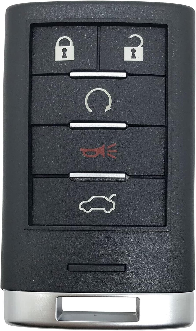 vurbemes 5 Buttons Replacement Key Fob Cover Case for Cadillac - Image 1