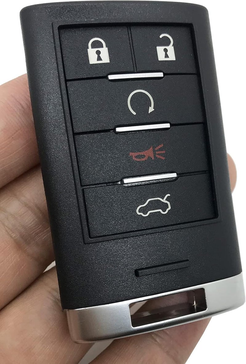 vurbemes 5 Buttons Replacement Key Fob Cover Case for Cadillac - Image 3