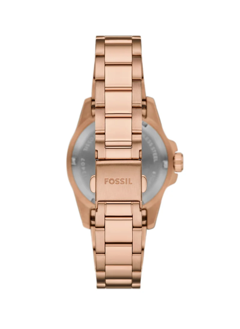 FOSSIL Blue Dive Three-Hand Analog Watch
