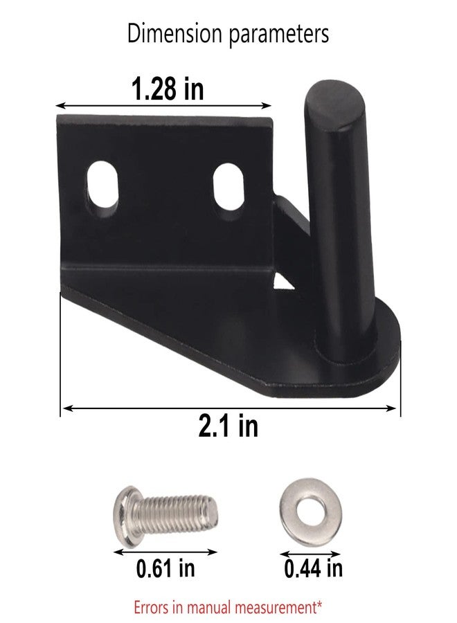 ZHIXING Lid Hinge Kit, 1 x Left Side &1 x Right Side Hinge - Included Installation Hardware fit for Many Models (KIT0001) - Image 5
