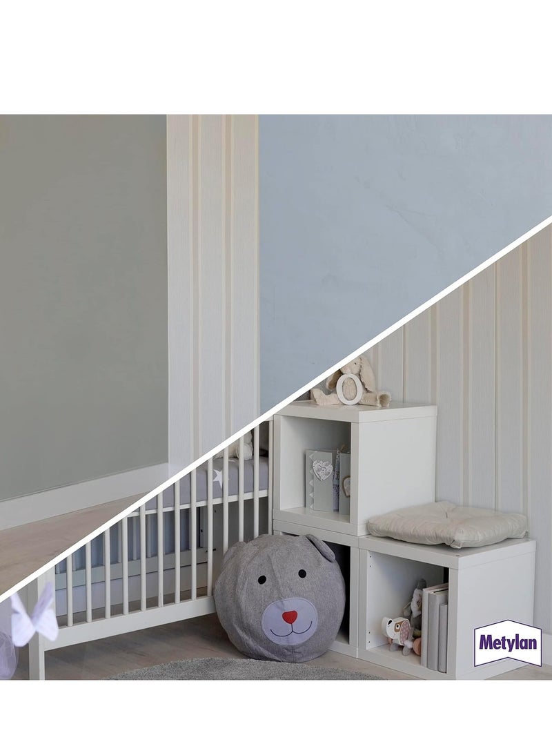 Metylan Multipurpose Strong Adhesive Paste for Light, Regular and Heavy Wallpaper - Hand Glue with Easy Removal and No Preservatives, 125g - Image 5