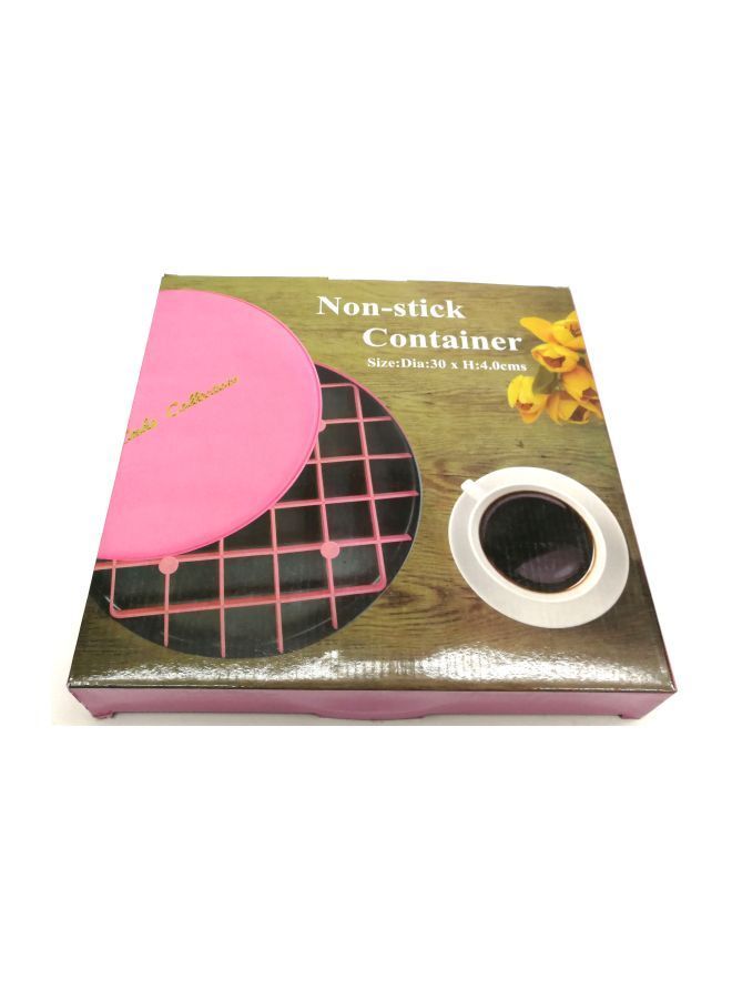 نيبمينينت قالب خبز مع غطاء وردي 30سم - Image 4