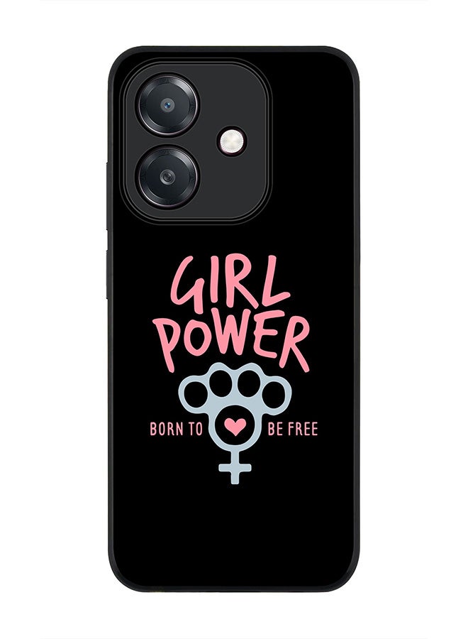 Stylizedd For Oppo A5i Case,Slim fit Camera Protection, Shockproof Thin Phone cover  - Girl Power