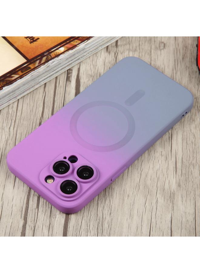 Zaboon Case For iPhone 13 Pro Max Liquid TPU Silicone Gradient MagSafe Phone Case - Image 4