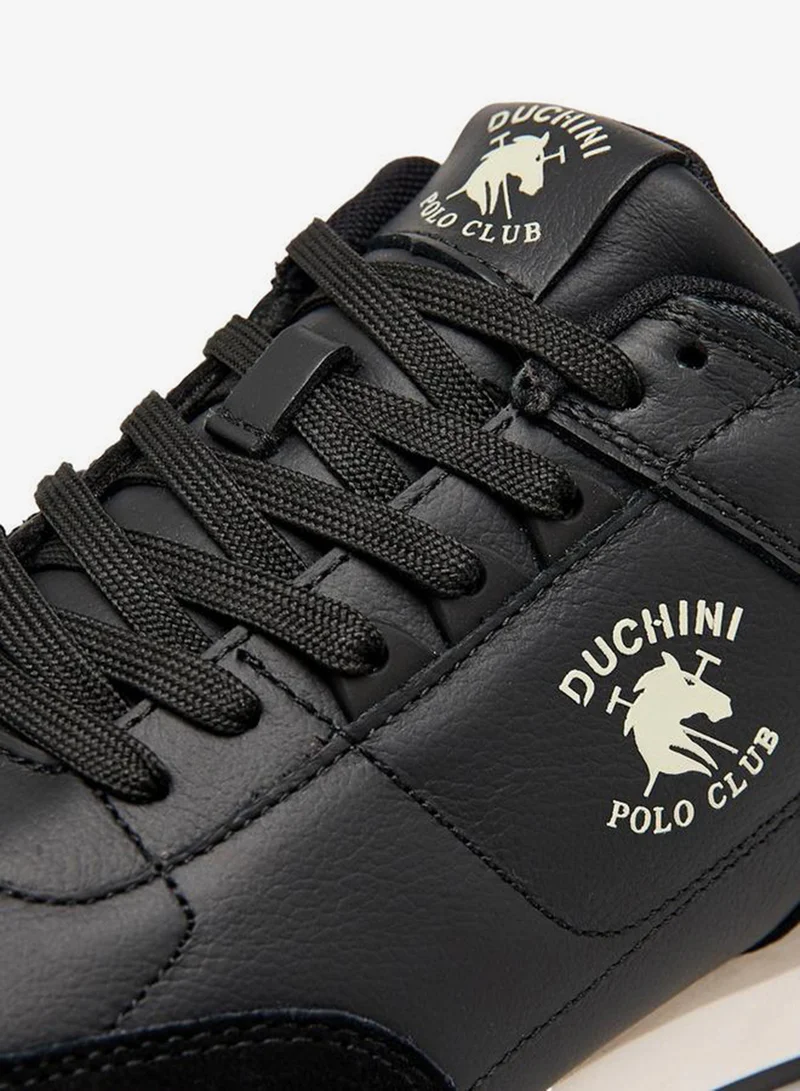 Duchini BLACK Men Lace-Up Ankle Sneakers for Men | Best Price UAE