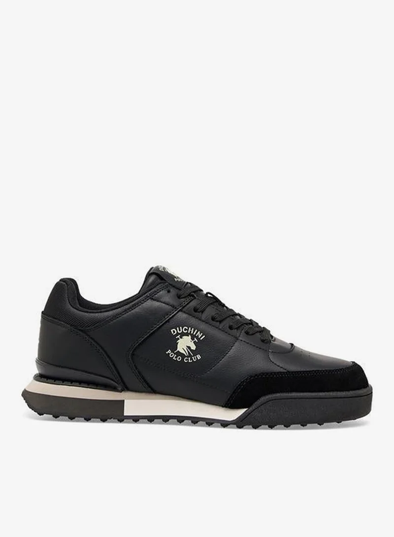Duchini BLACK Men Lace-Up Ankle Sneakers for Men | Best Price UAE