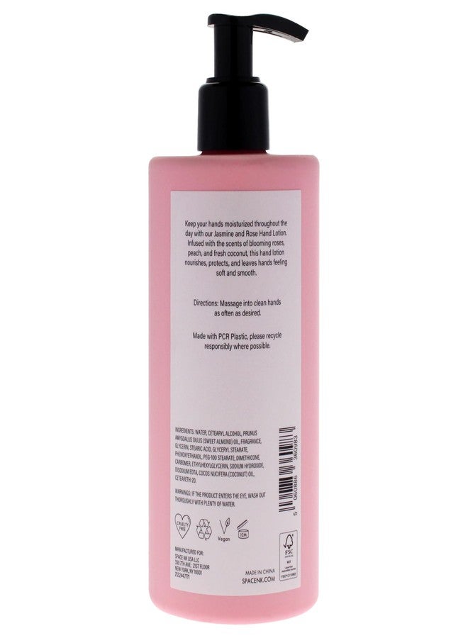 SPACE NK SpaceNK Beauty Space Hand Lotion - Jasmine and Rose for Unisex - 11.8 oz Hand Lotion - Image 3