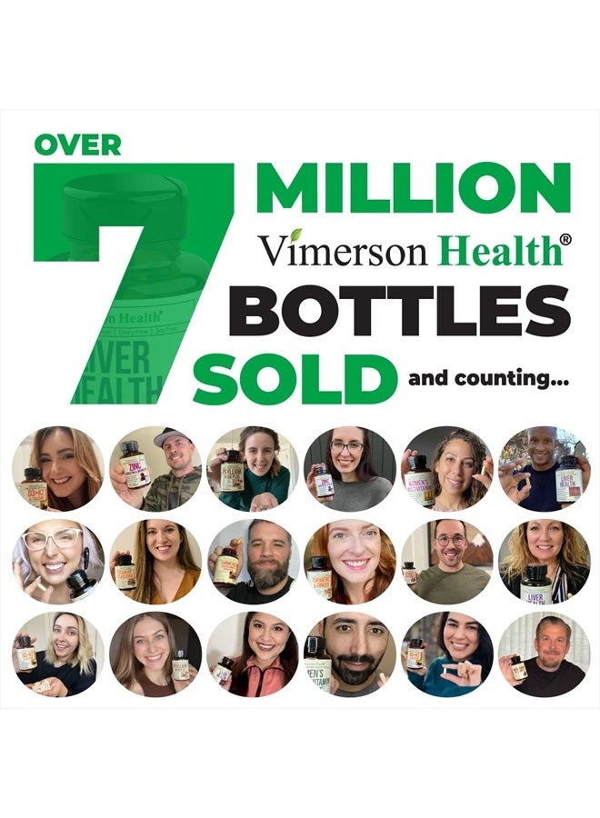 Vimerson Health Turmeric Curcumin & Ginkgo Biloba with Bioperine Black Pepper - Vegan Joint Support Supplement with Organic Tumeric, Ginkgo & Bioperine - Aids Brain Clarity, Focus, Memory, and Concentration. 60 Caps - Image 5